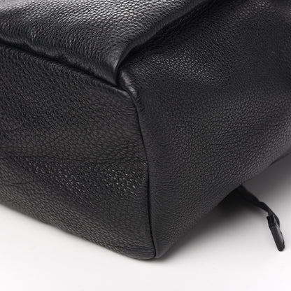 Fendi Cuoio Romano Selleria Backpack Black 8 of 9