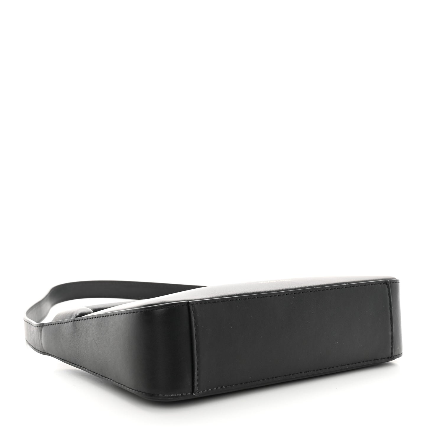 Smooth Calfskin Mini M Frame Bag Black