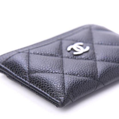 Chanel Caviar Quilted Card Holder Black 6 of 12