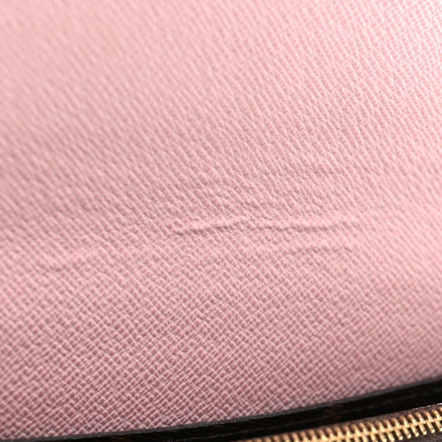 Monogram Emilie Wallet Rose Ballerine
