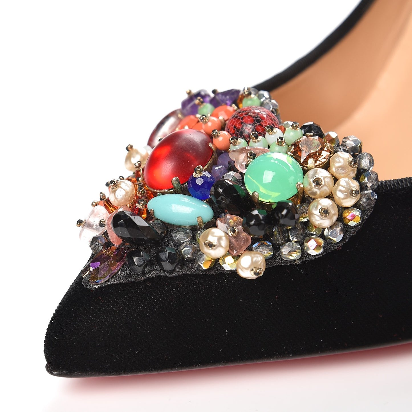 Velvet Diva Cora 100 Pumps 38.5 Black Multi