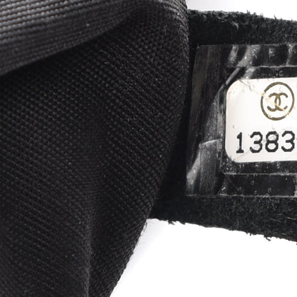 Chanel Caviar Half Moon Wallet On Chain WOC Black 8 of 10