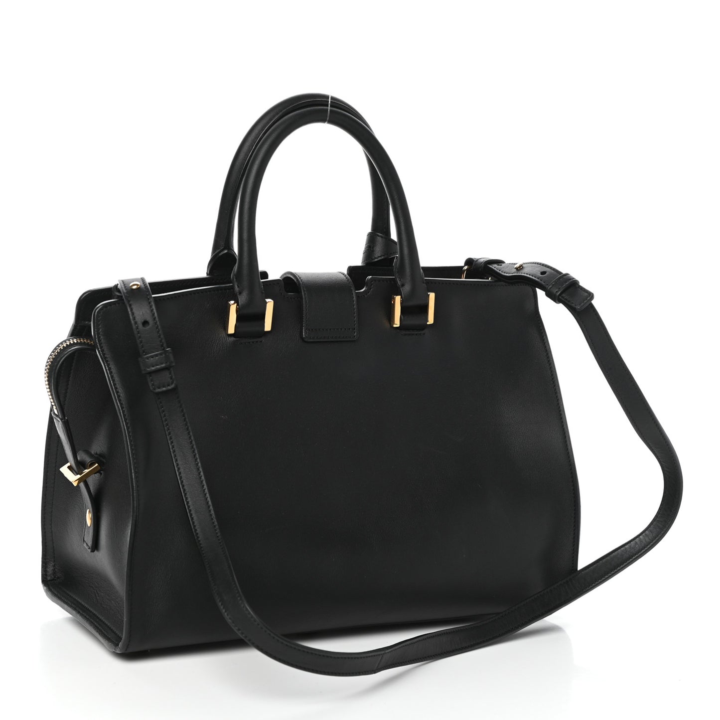 Calfskin Small Classic Y Cabas Black