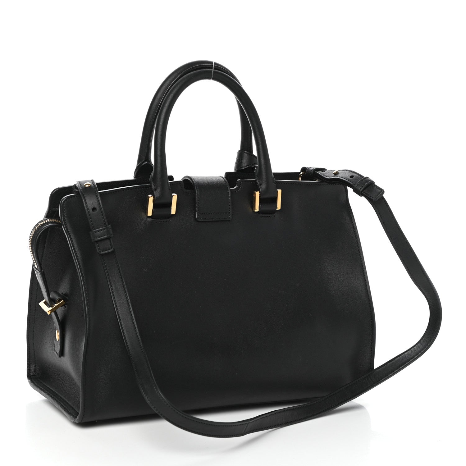 Saint Laurent Calfskin Small Classic Y Cabas Black 3 of 9