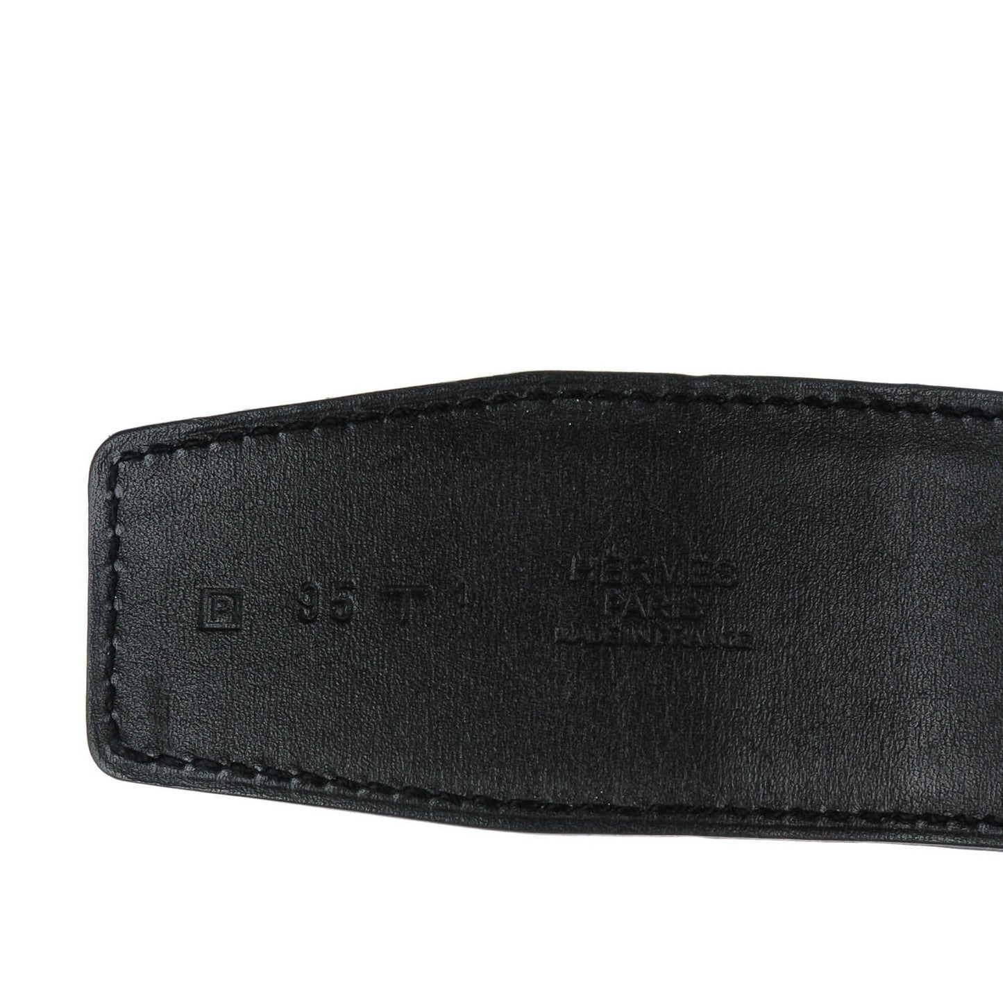 Chamonix Tadelakt 42mm Clou De Paris Belt 95 Black