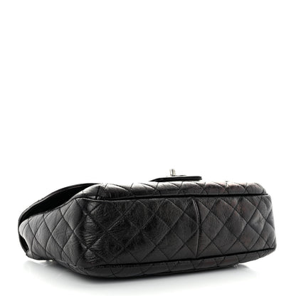 Chanel Shiny Goatskin Quilted Flap Black 4 of 10