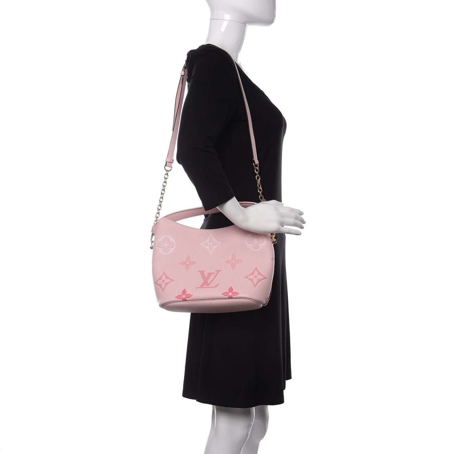 Empreinte Monogram Giant By The Pool Marshmallow Hobo PM Bouton De Rose