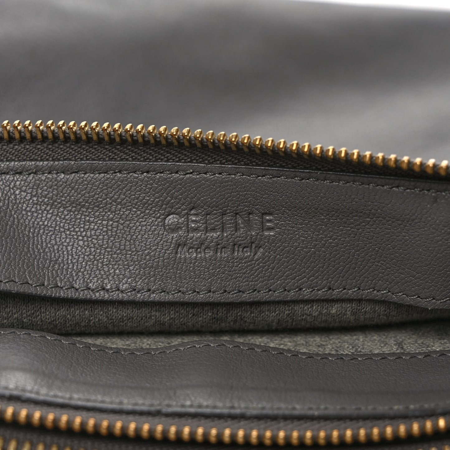 Lambskin Large Trio Crossbody Bag Medium Grey