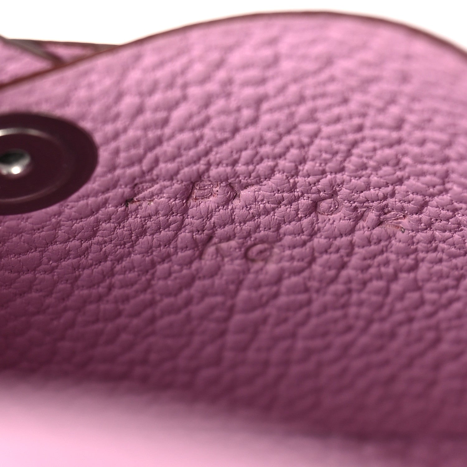 Hermes Chevre Mysore Calvi Card Case Mauve Sylvestre 9 of 12