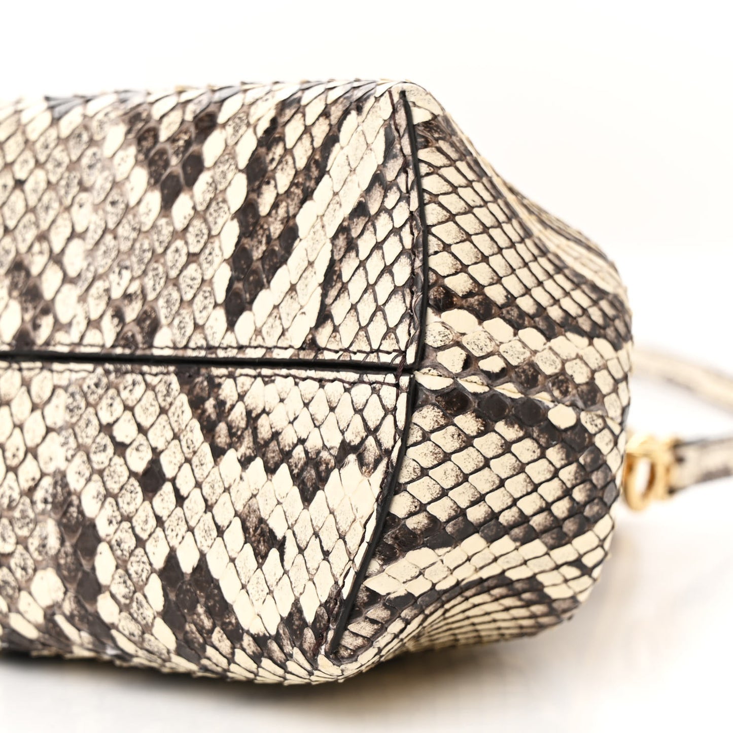 Snakeskin Small Fendi First Daisy Roccia