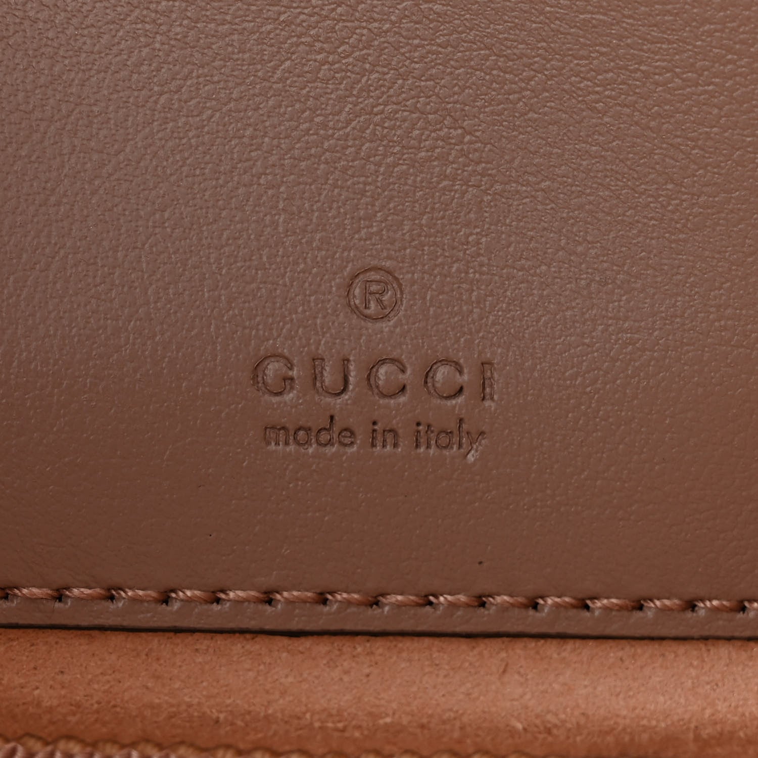 Gucci Calfskin Matelasse Mini GG Marmont Chain Crossbody Bag Porcelain Rose 6 of 10