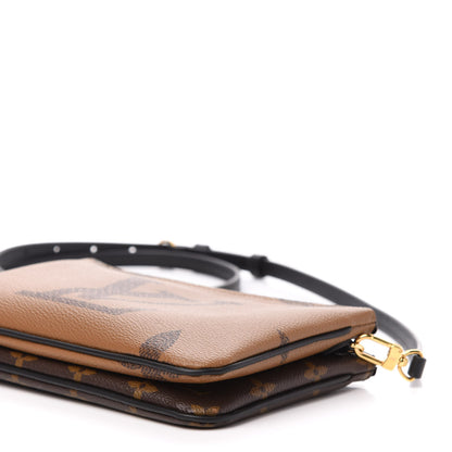 Louis Vuitton Reverse Monogram Giant Double Zip Pochette 10 of 12