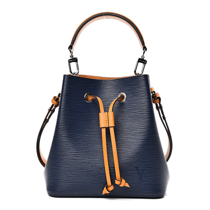 Louis Vuitton Epi Neonoe BB Indigo Safran 1 of 8