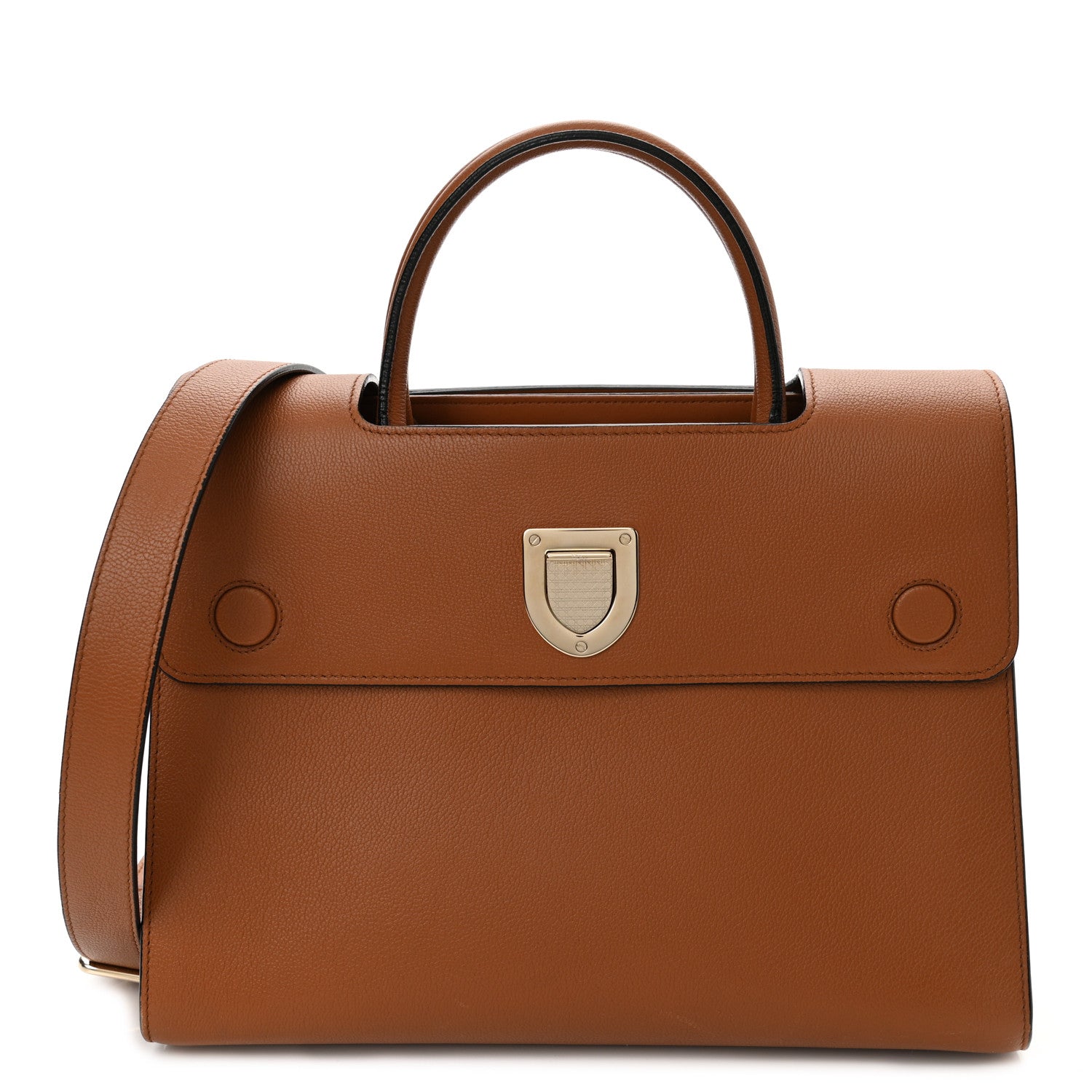 Christian Dior Smooth Calfskin Medium Diorever Flap Brown 1 of 12
