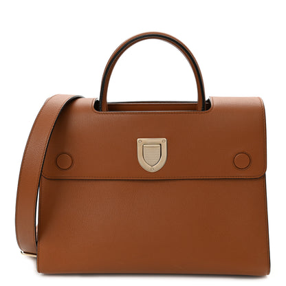 Christian Dior Smooth Calfskin Medium Diorever Flap Brown 1 of 12