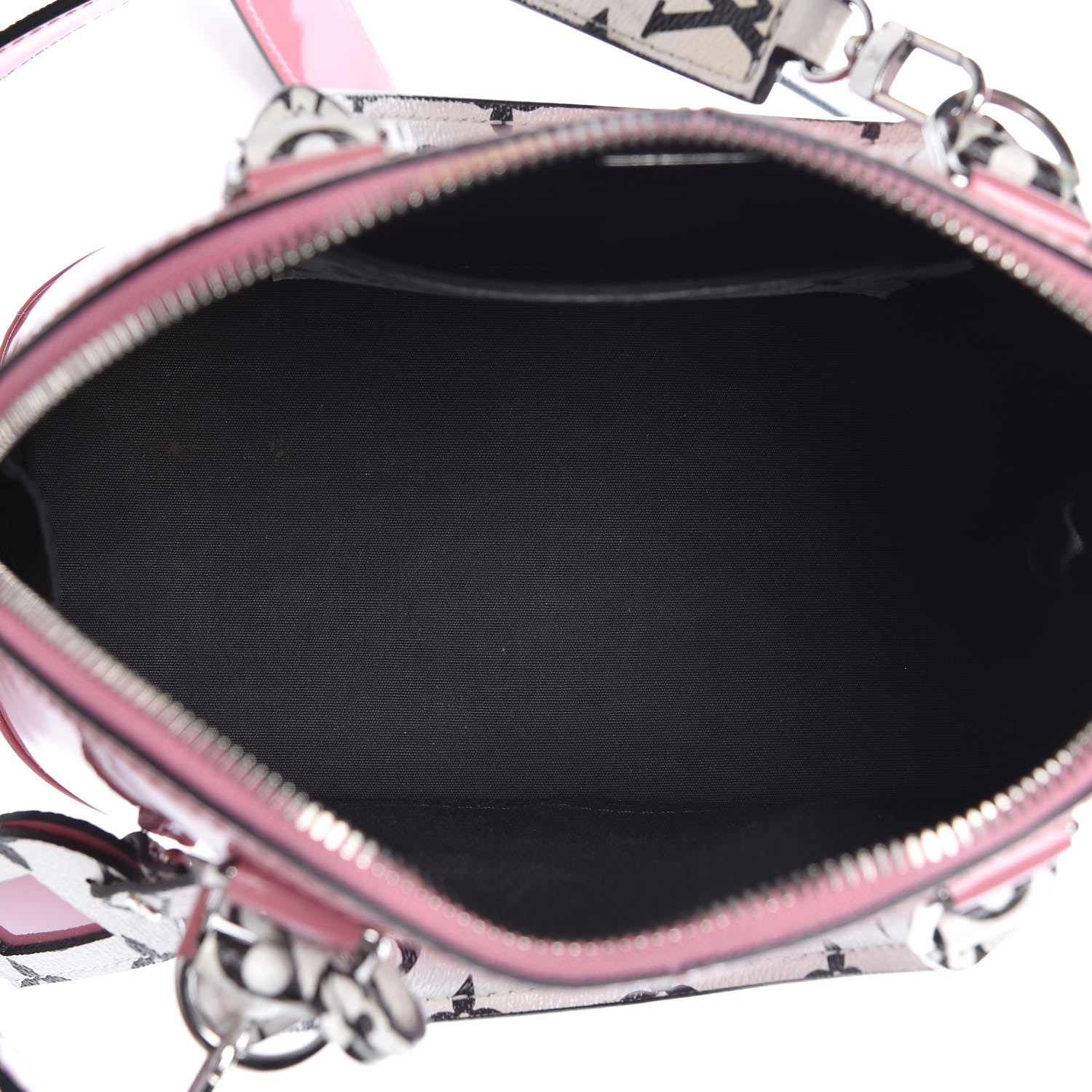 Louis Vuitton Patent Monogram Alma BB Rose Blush 6 of 15