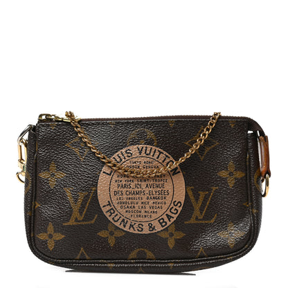 Louis Vuitton Monogram Complice Trunks and Bags Mini Pochette Accessories Beige 1 of 9