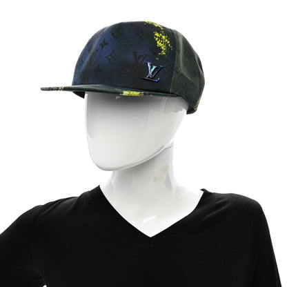 Louis Vuitton Monogram Tie Dye Cap 58 Multicolor Blue 2 of 9