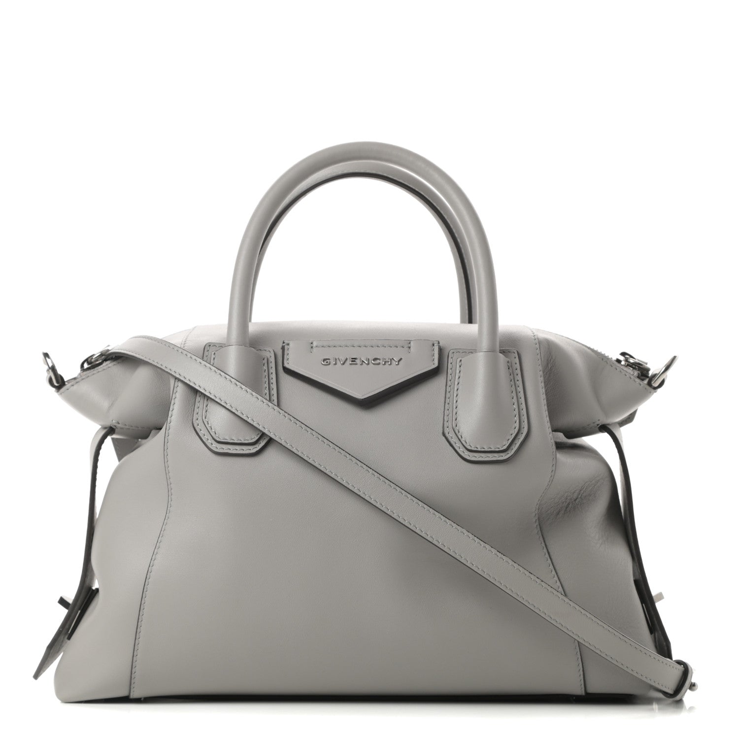 Givenchy Calfskin Small Soft Antigona Pearl Grey 1 of 9