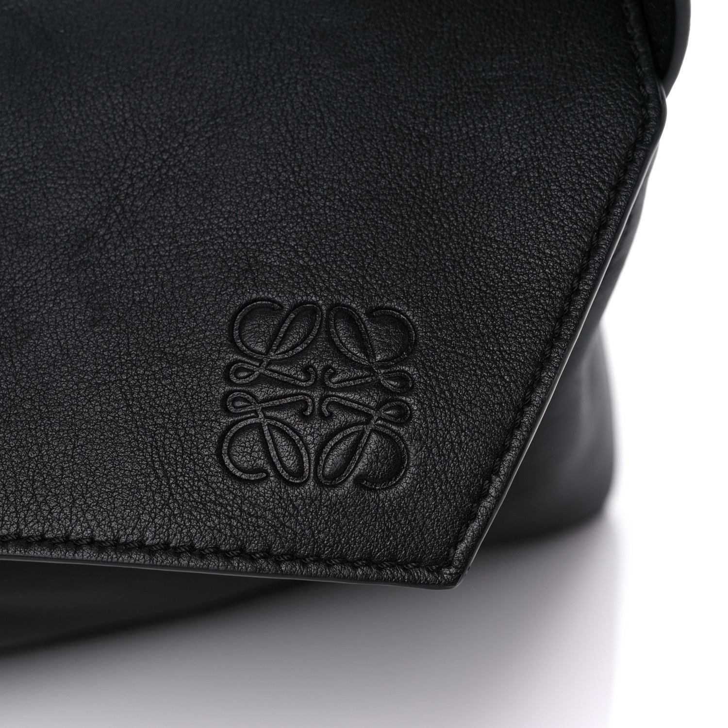 Loewe Calfskin Puzzle Hobo Black 11 of 12