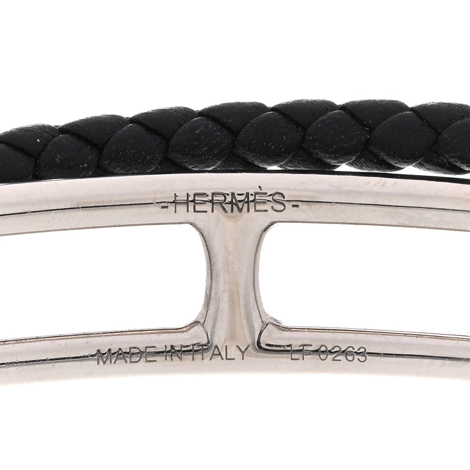 Hermes Swift Roulis Double Tour Bracelet Black 4 of 5
