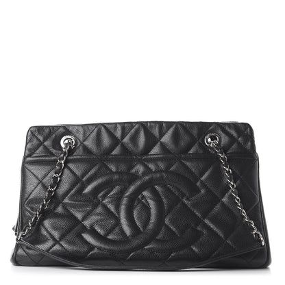 Chanel Caviar Quilted Timeless CC Soft Tote Black 1 of 10