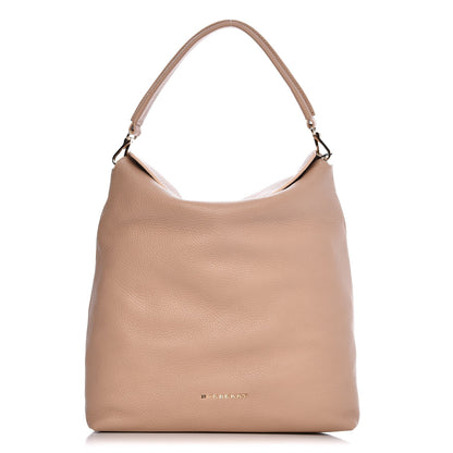 Burberry Grainy Calfskin Medium Cale Hobo Light Nude 1 of 7