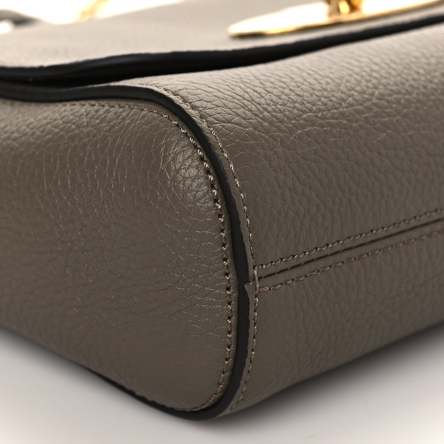 Classic Calfskin Small Lily Flap Clay