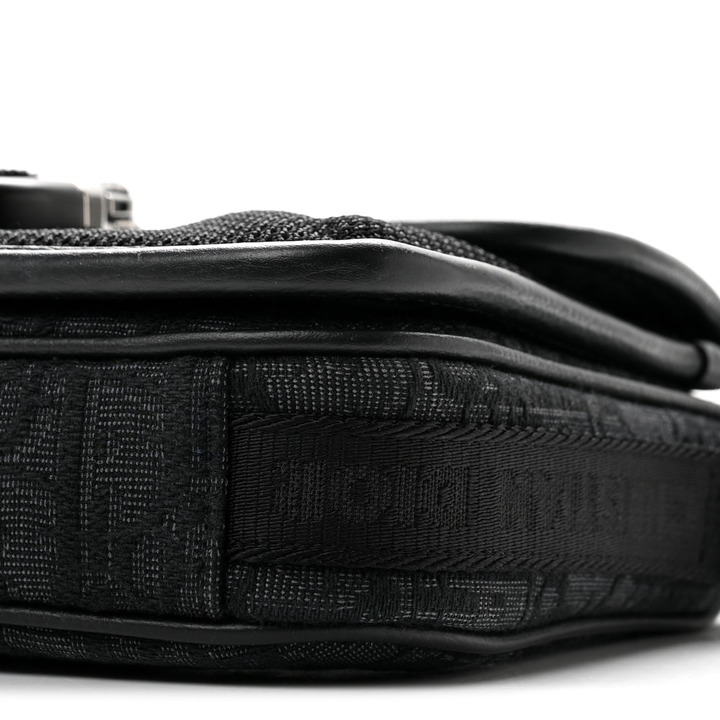 Oblique Jacquard Dior 8 Bag With Strap Black Multicolor