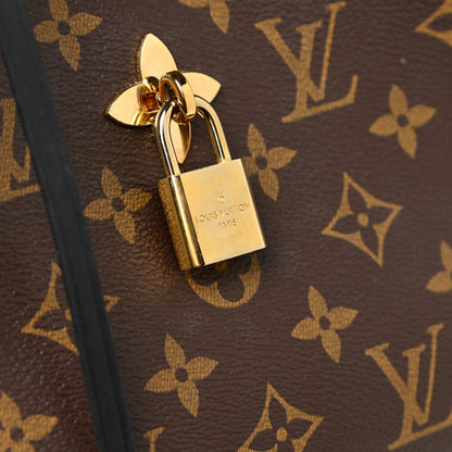 Louis Vuitton Monogram Flower Hobo Black 15 of 17