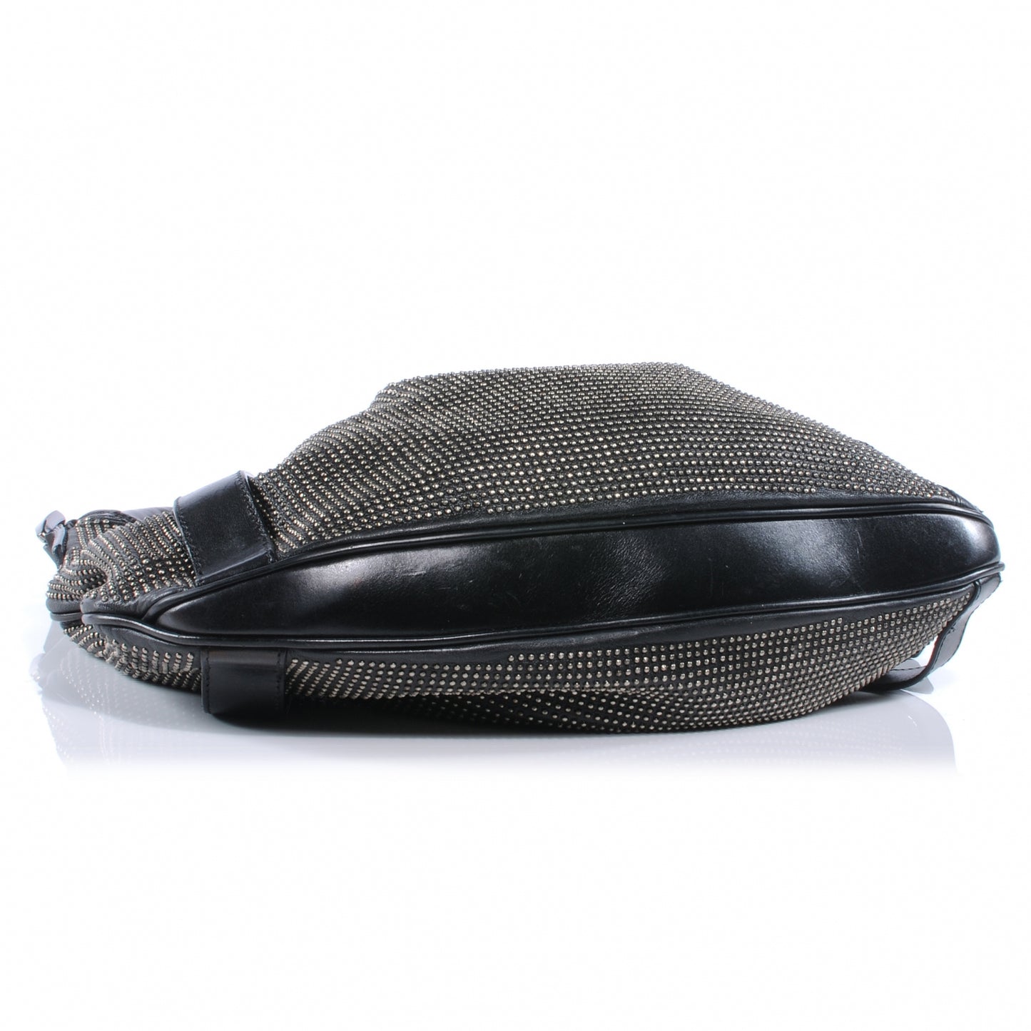 Prorsum Leather Studded Hobo Black