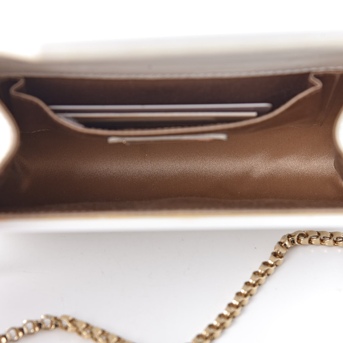 Acrylic Candy Clutch White
