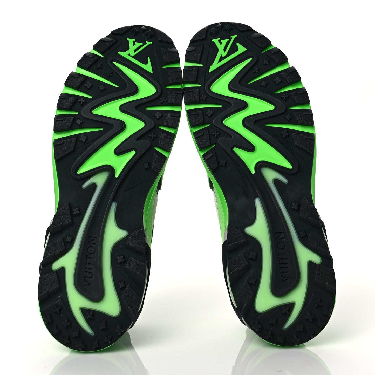 Mesh Suede Mens LV Runner Tatic 11 Green