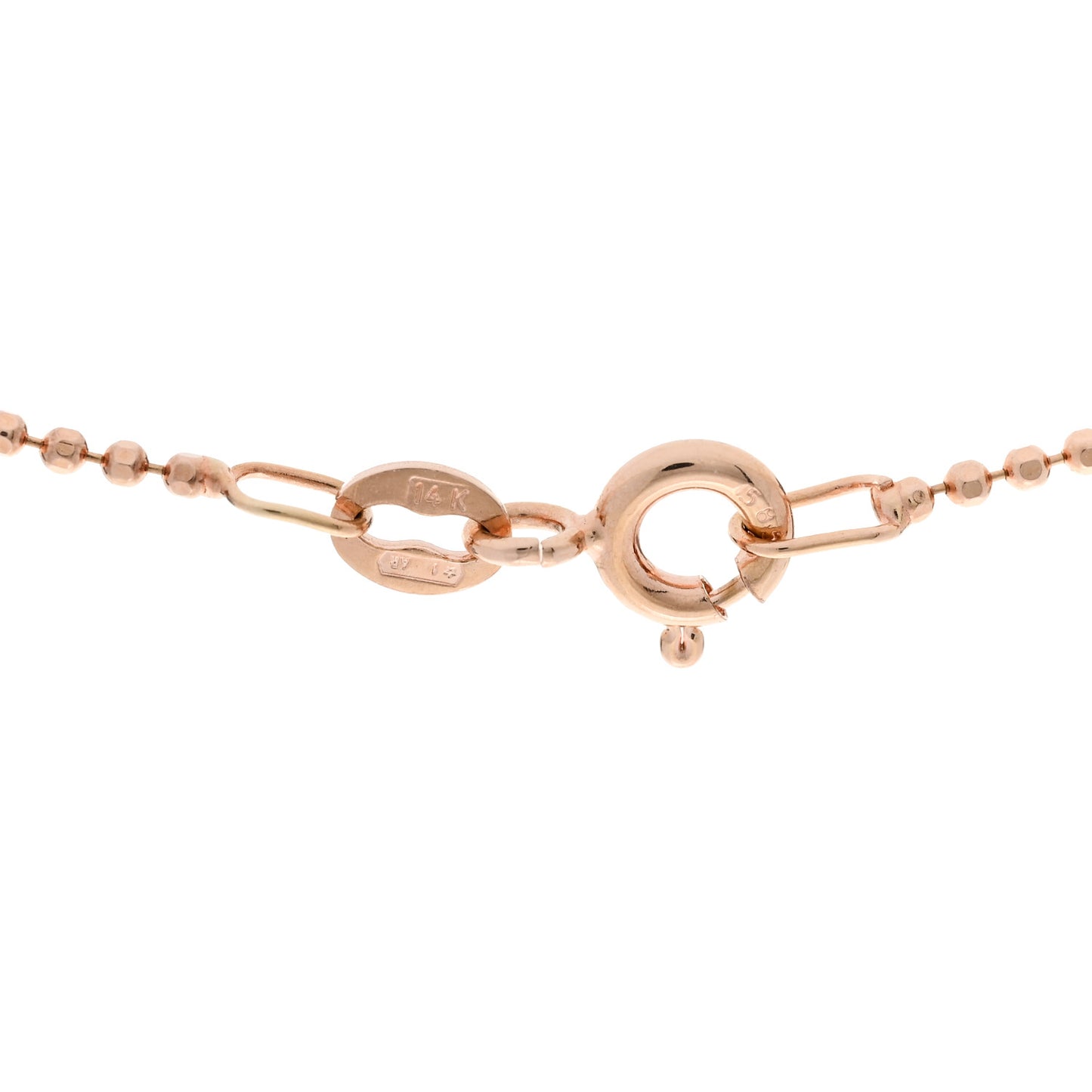 18K Rose Gold Arrow Pendant Necklace