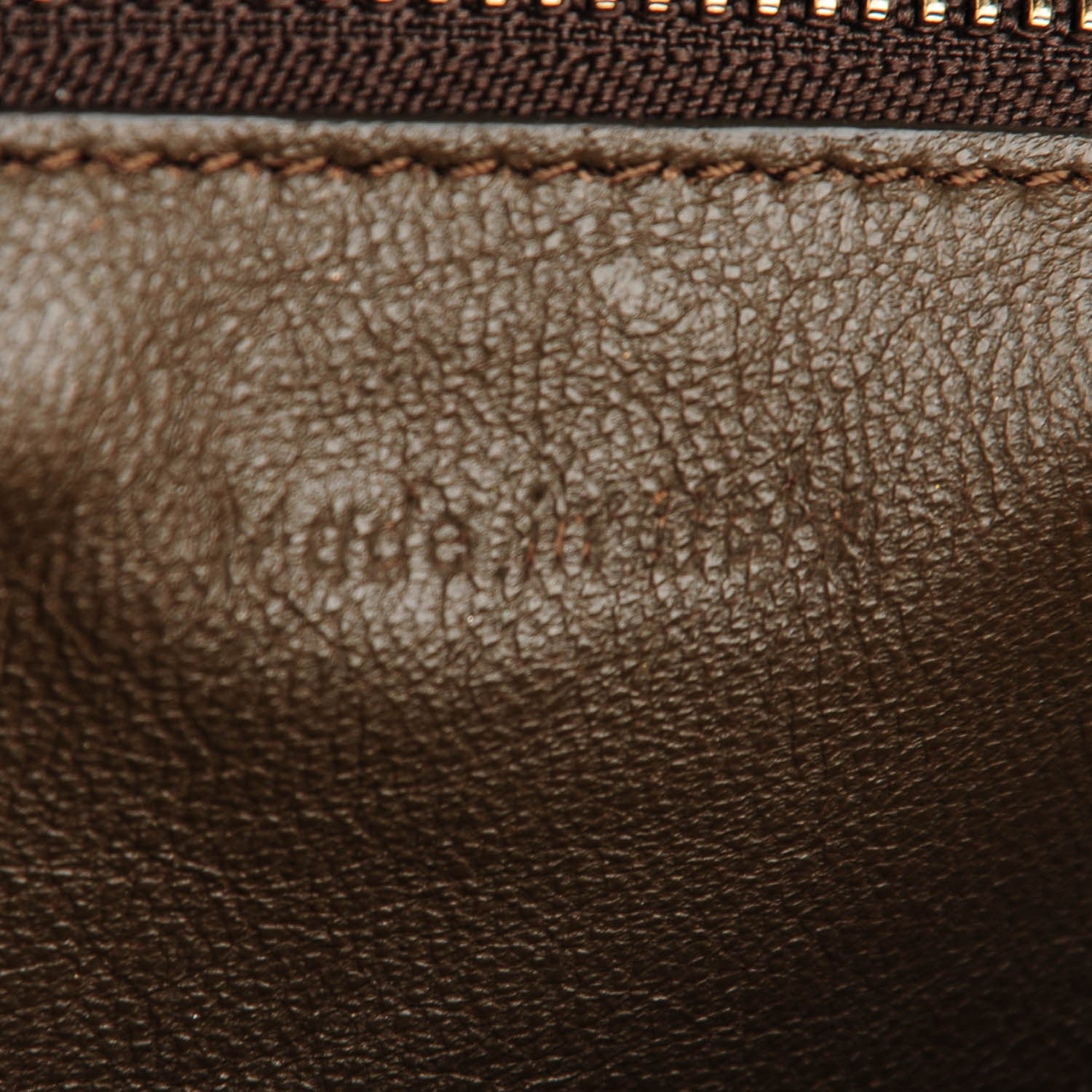 Celine Smooth Calfskin Mini Luggage Burgundy 9 of 10