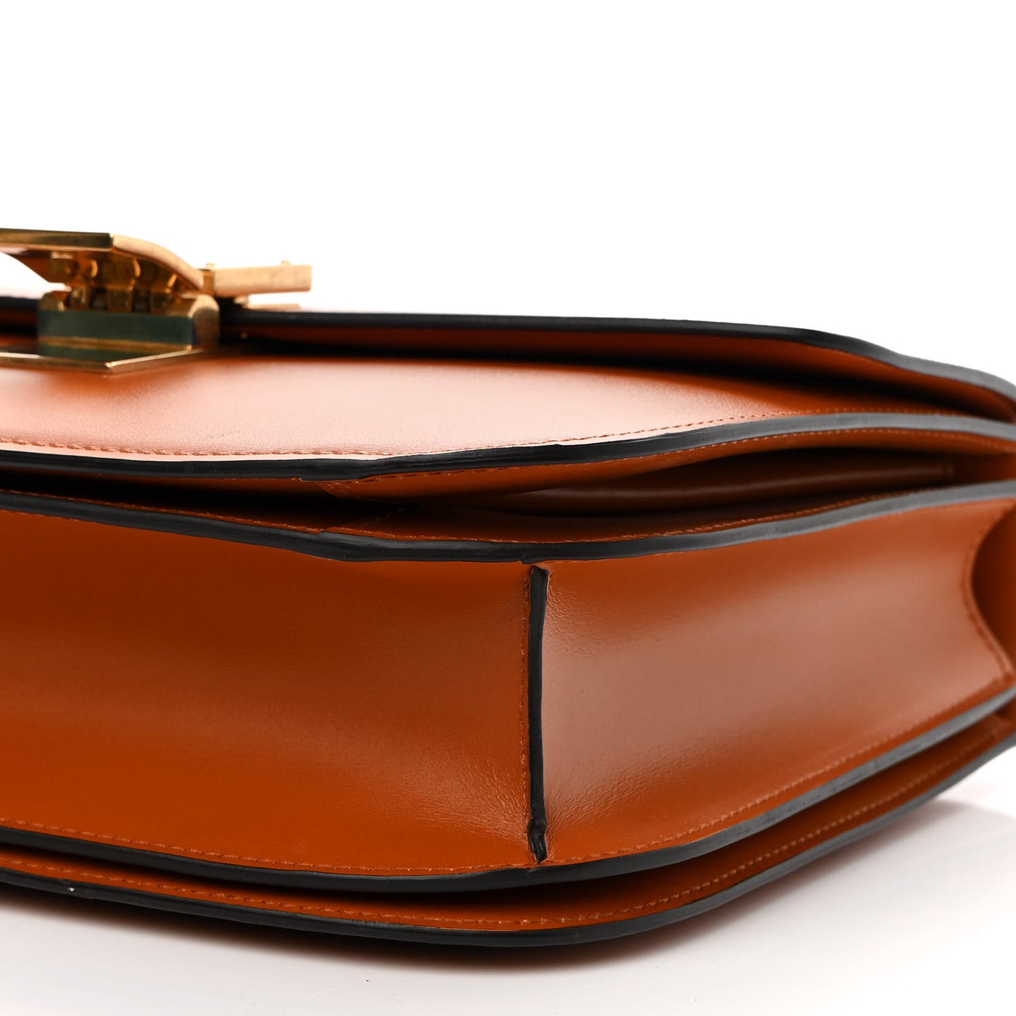 Box Calfskin Medium Classic Box Flap Bag Chestnut