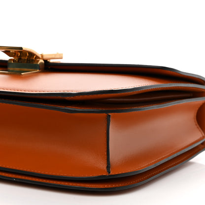 Celine Box Calfskin Medium Classic Box Flap Bag Chestnut 9 of 11