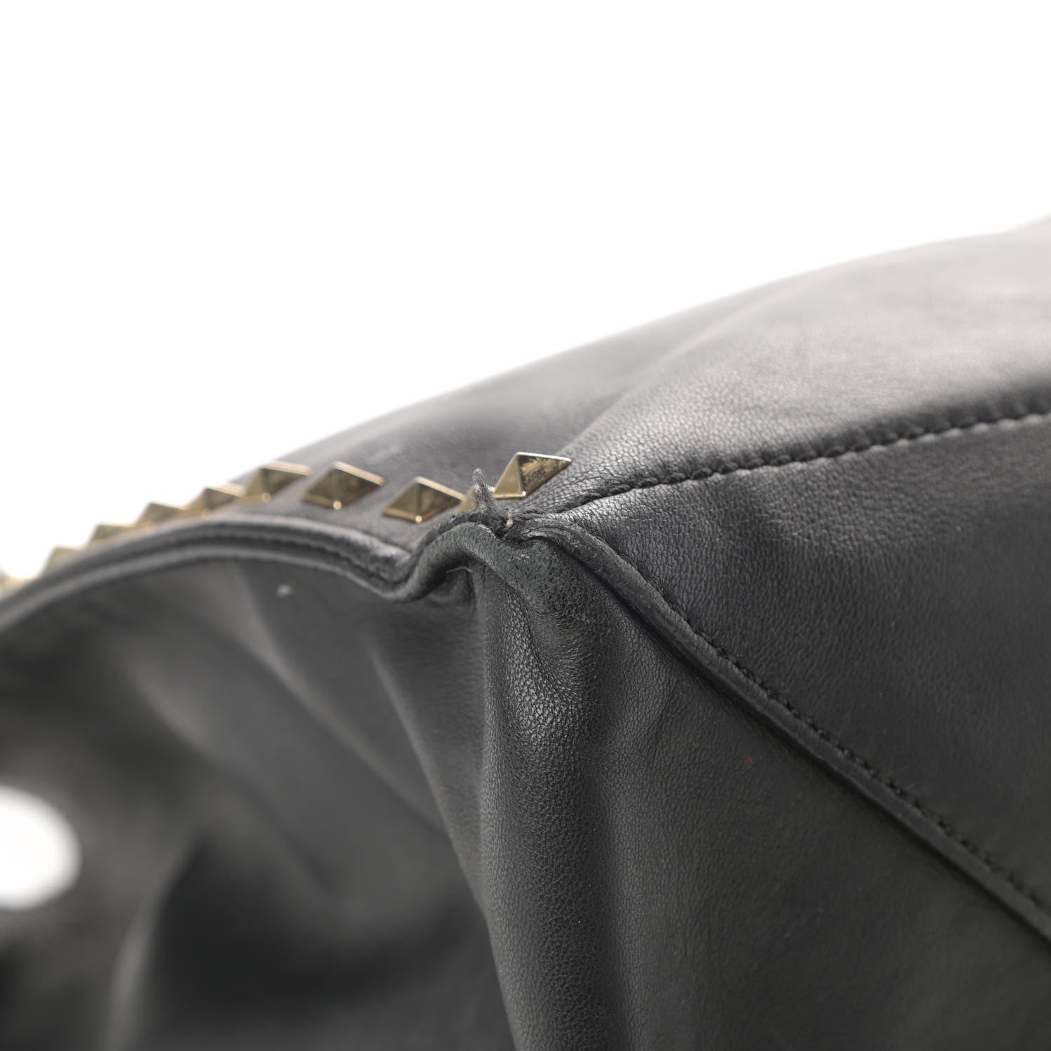 Valentino Garavani Nappa Medium Rockstud Soft Tote Black 11 of 20