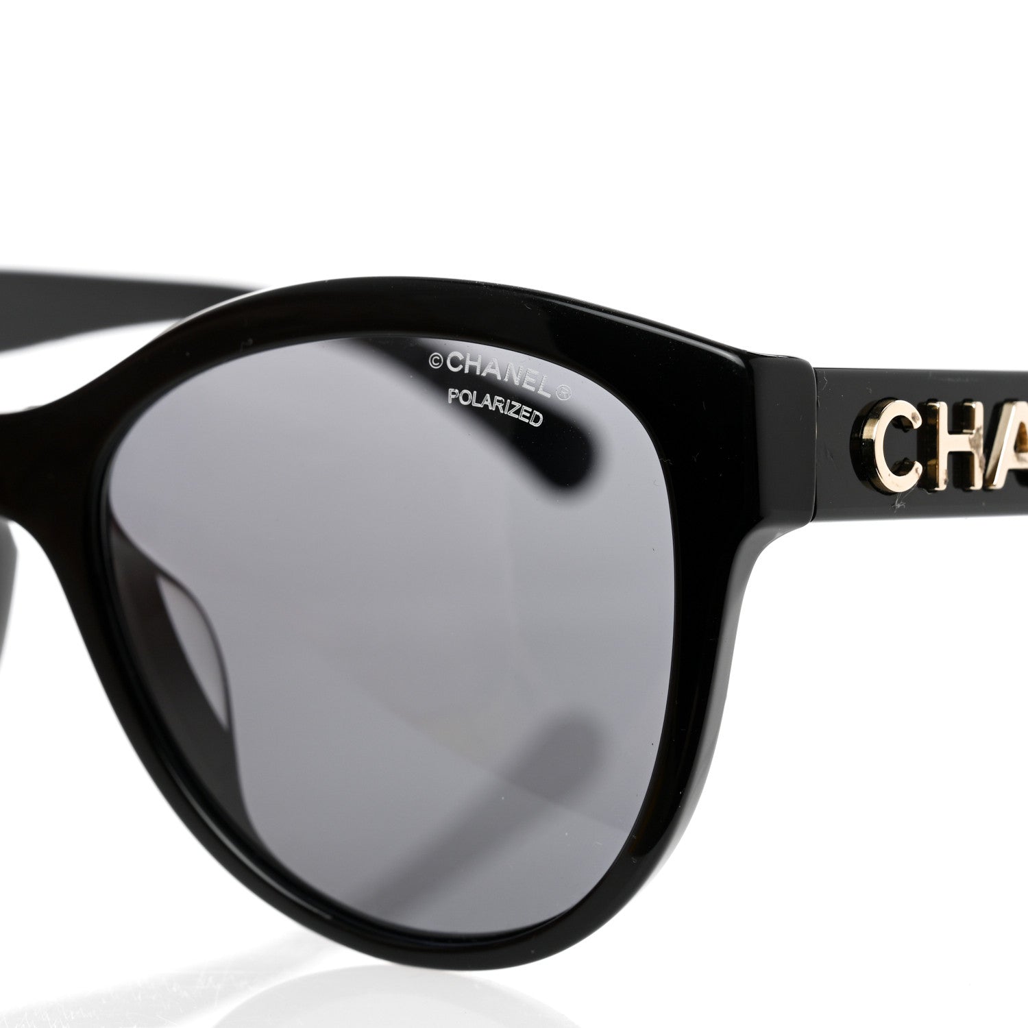 Chanel Acetate Pantos Logo Sunglasses 5458-A Black 7 of 7
