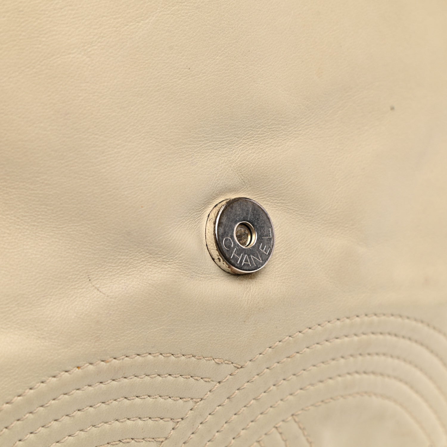Chanel Lambskin CC Flap Backpack White 14 of 19