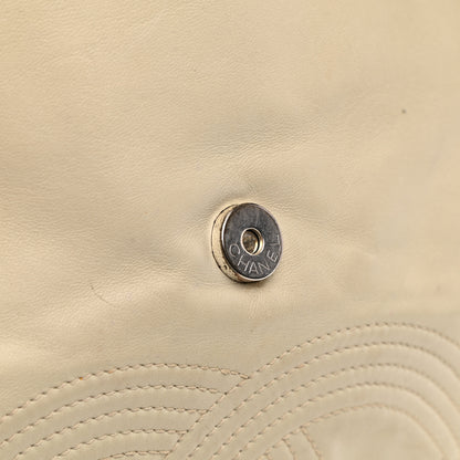Chanel Lambskin CC Flap Backpack White 14 of 19