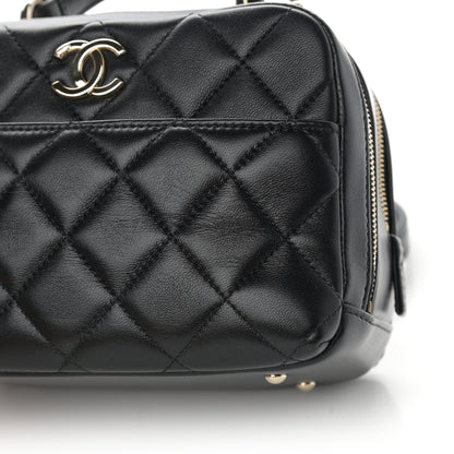 Chanel Lambskin Quilted Small Trendy CC Bowling Bag Black 11 of 12