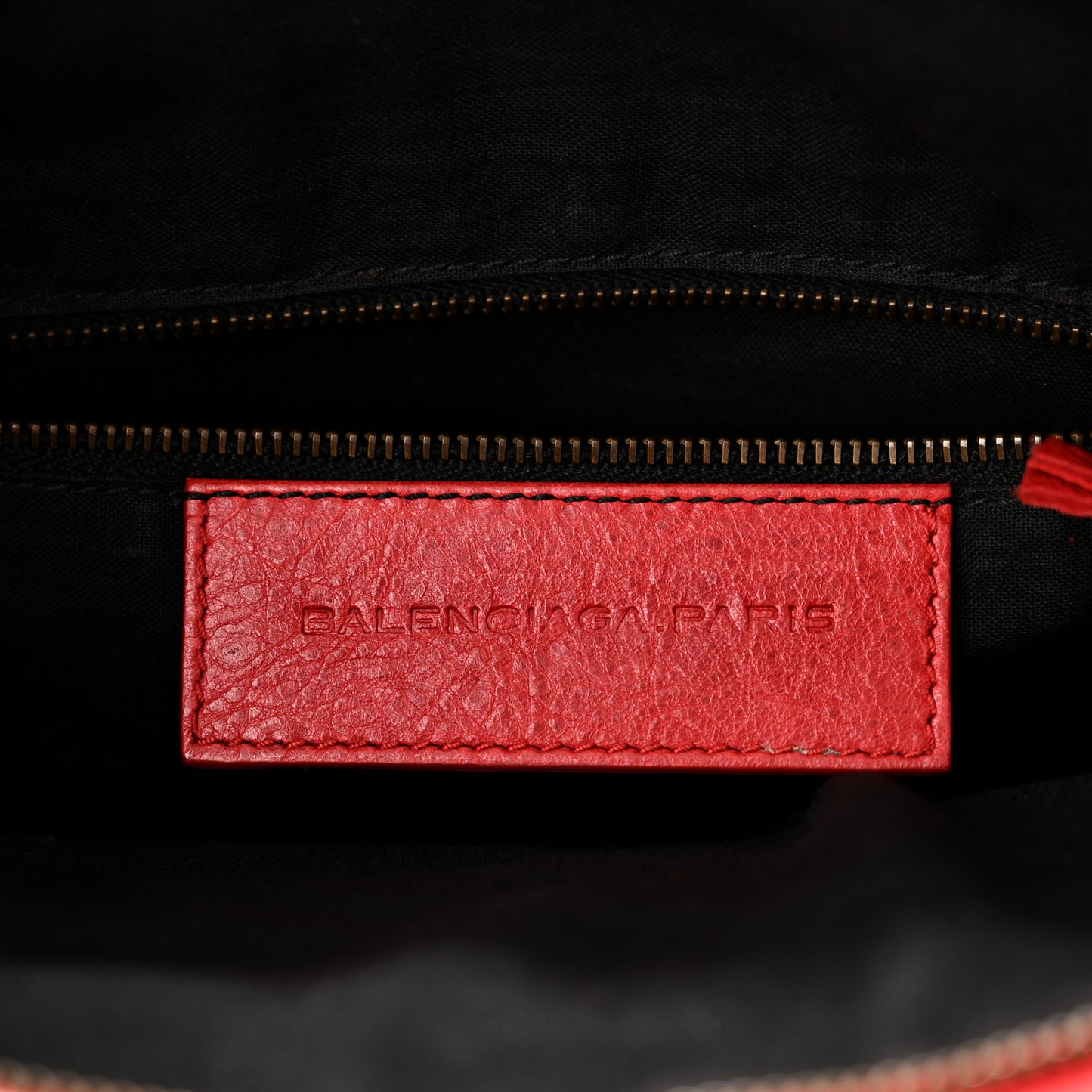 Agneau Classic Hardware Premier Clutch Rouge Coquelicot