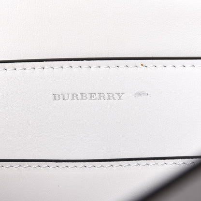 Burberry Canvas Calfskin Medium Belt Bag White 7 of 10