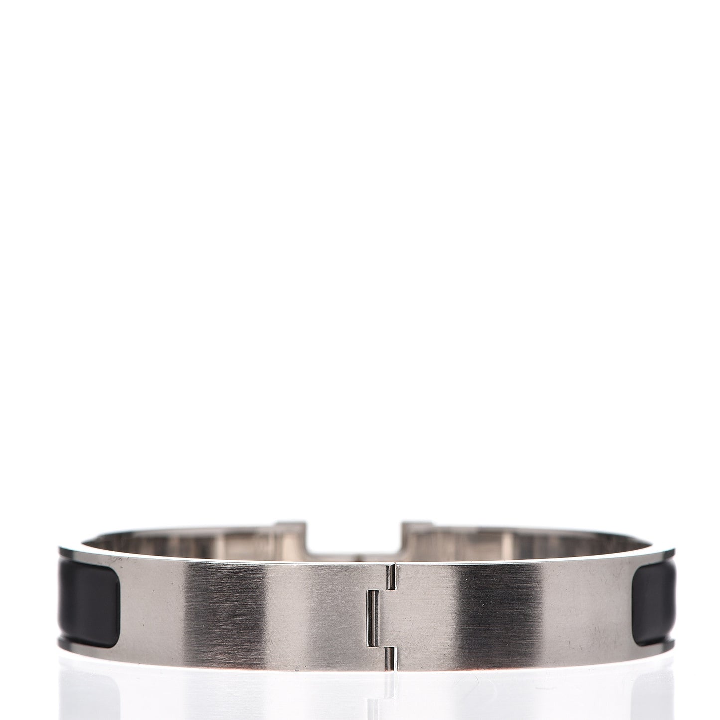 Matte Enamel Narrow Clic Clac HH Bracelet T5 Black