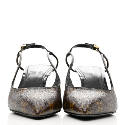 Louis Vuitton Monogram Cherie Slingback Pumps 36 2 of 9