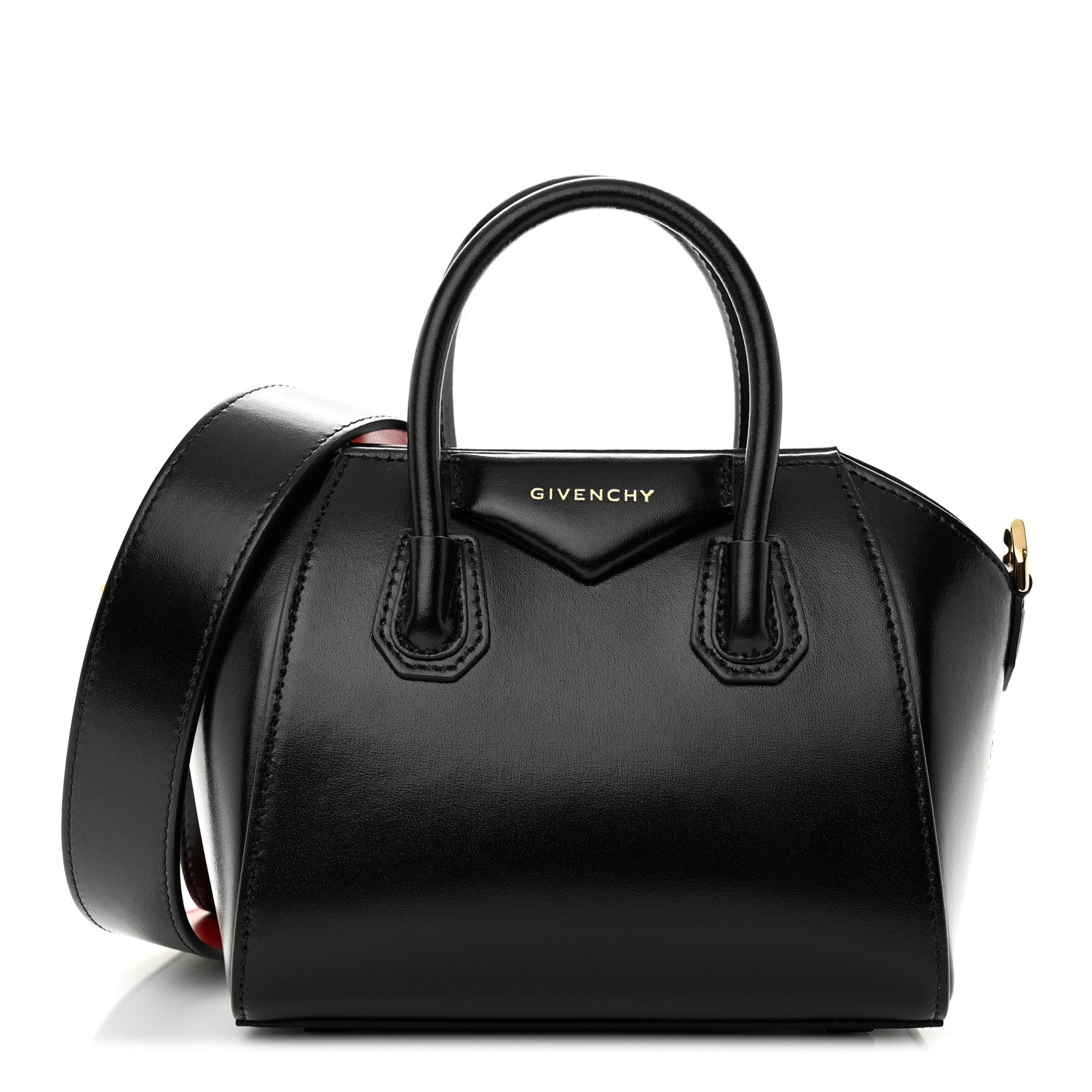 Givenchy Box Calfskin Toy Antigona Black Red 1 of 9