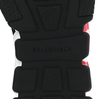 Balenciaga Neoprene Knit Womens Speed Graffiti Sneakers 41 Black White Red 6 of 8