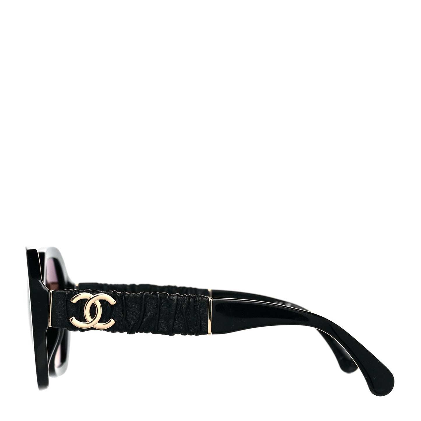 Calfskin CC Sunglasses 5475-Q-A Black