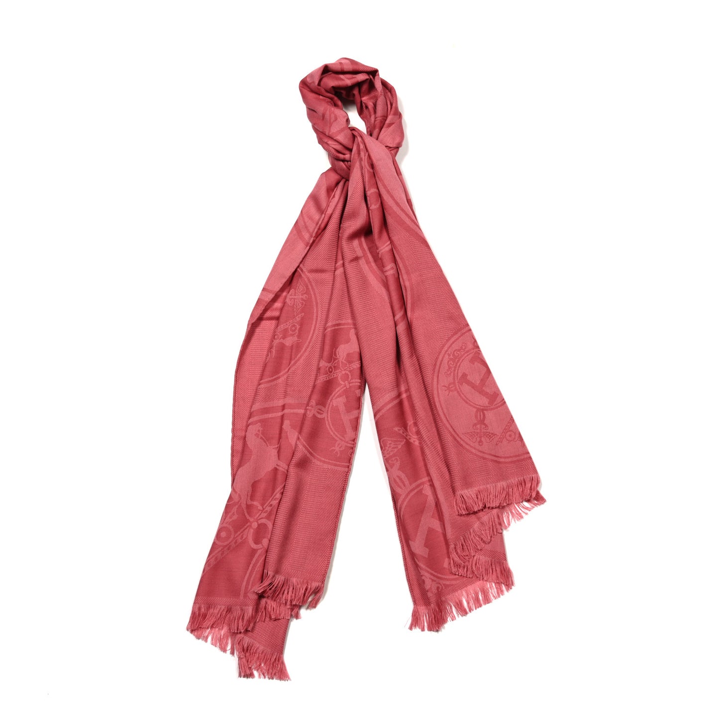 Cashmere Silk New Libris Stole Rose Gloss